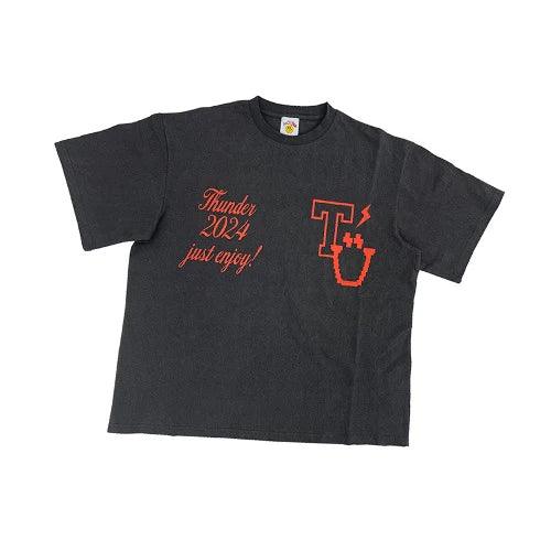 ATEEZ -THUNDER TOUR MD : Pigment T-shirt - KAEPJJANG SHOP (캡짱 숍)