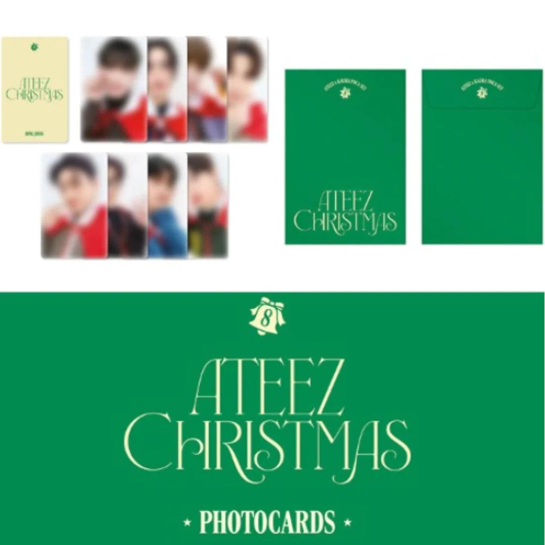 ATEEZ X KAURA 2023 : Christmas Photocard Set - KAEPJJANG SHOP (캡짱 숍)