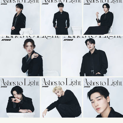[PRE ORDER] ATEEZ -  [Ashes To Light]  (Member Solo Edition) (P.O.B Universal Music Store Limited) KAEPJJANG SHOP (캡짱 숍)