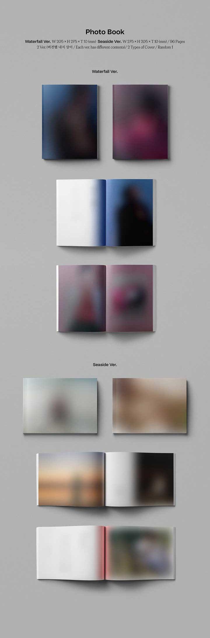 B.I - Album Vol.1 [WATERFALL] (Version WATERFALL) - KAEPJJANG SHOP (캡짱 숍)