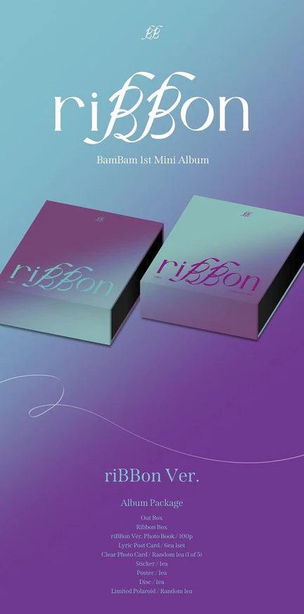 BAMBAM- Mini Album Vol.1 [riBBon] - KAEPJJANG SHOP (캡짱 숍)