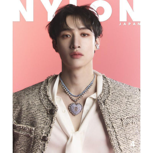 BANG CHAN (STRAY KIDS) - NYLON JAPAN MAGAZINE COVER (2024 APRIL Issue) - KAEPJJANG SHOP (캡짱 숍)