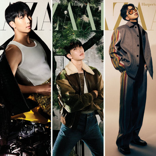 BAZAAR Korea Magazine (2025 September Issue) / Cover : RM KAEPJJANG SHOP (캡짱 숍)