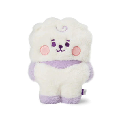 [BT21] BTS Line Friends Collaboration - Baby Flat Fur Standing Doll - KAEPJJANG SHOP (캡짱 숍)