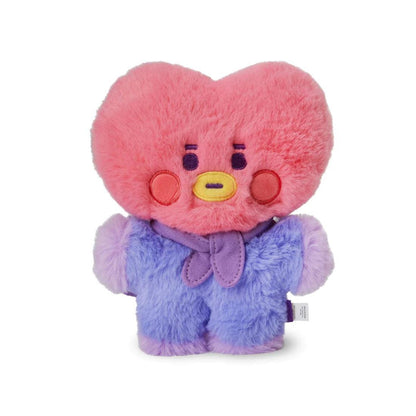 [BT21] BTS Line Friends Collaboration - Baby Flat Fur Standing Doll - KAEPJJANG SHOP (캡짱 숍)