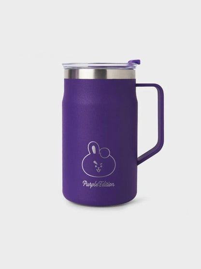 BT21 - COOKY - TUMBLER [Purple Of Wish Edition ] - KAEPJJANG SHOP (캡짱 숍)