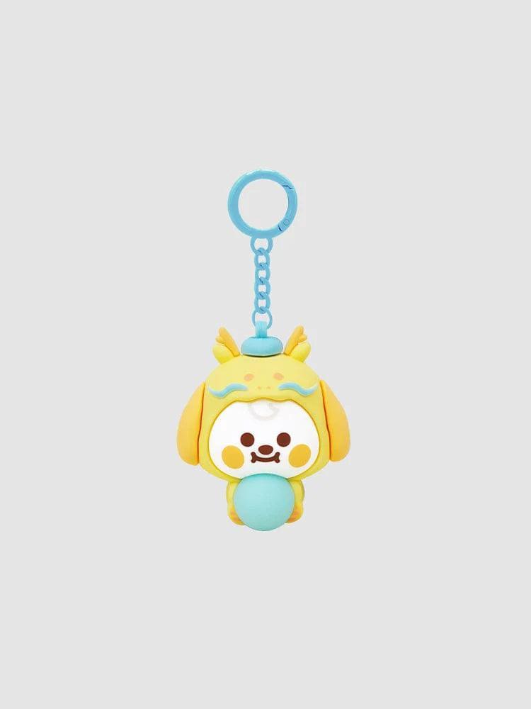 BT21 - Minini DRAGON FIGURINE KEYRING - CHIMMY - KAEPJJANG SHOP (캡짱 숍)