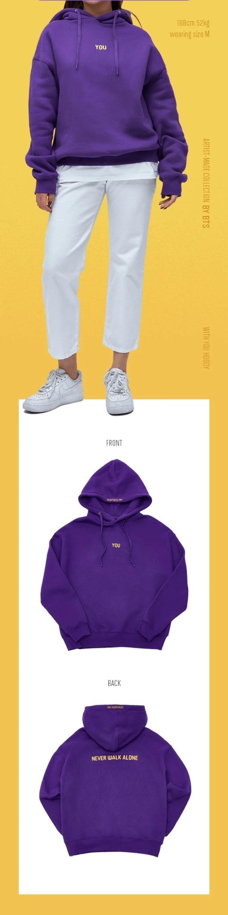 BTS - ARTIST-MADE COLLECTION by JIMIN - WITH YOU HOODIE - KAEPJJANG SHOP (캡짱 숍)