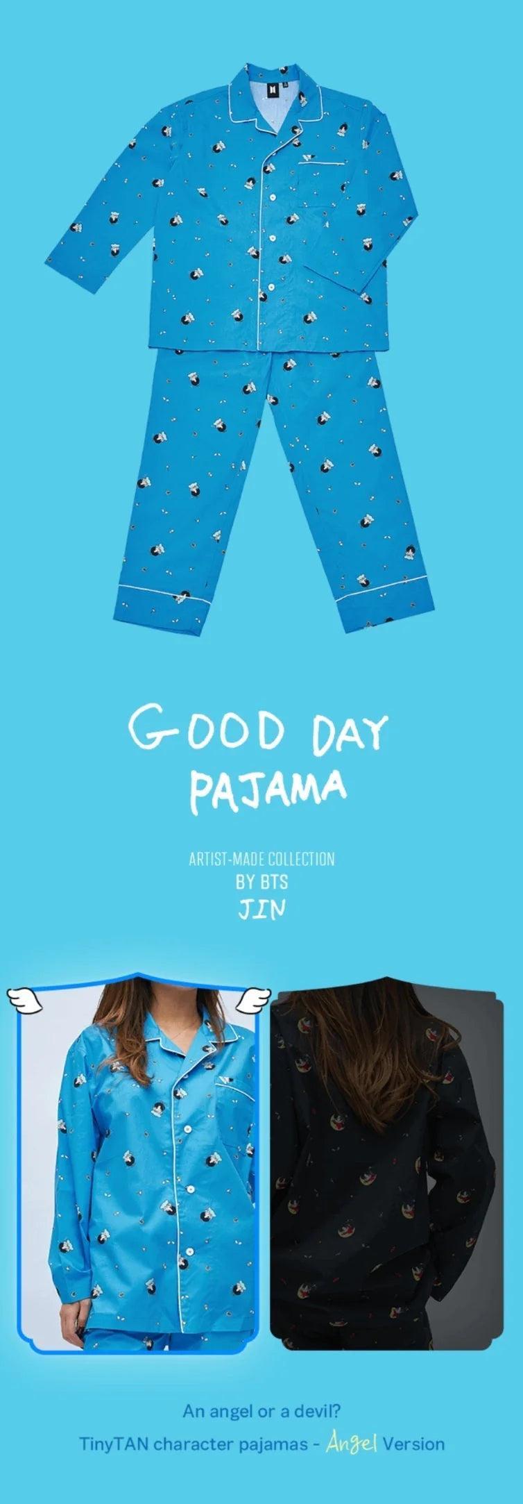 BTS - ARTIST-MADE COLLECTION by JIN - GOOD DAY PAJAMA - KAEPJJANG SHOP (캡짱 숍)