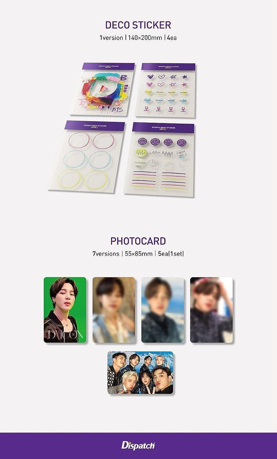 BTS -DICON DFESTA BTS DISPATCH 10TH ANNIVERSARY PHOTOBOOK - KAEPJJANG SHOP (캡짱 숍)