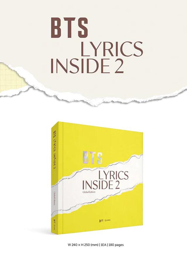 BTS- LYRICS INSIDE Vol.2 - KAEPJJANG SHOP (캡짱 숍)