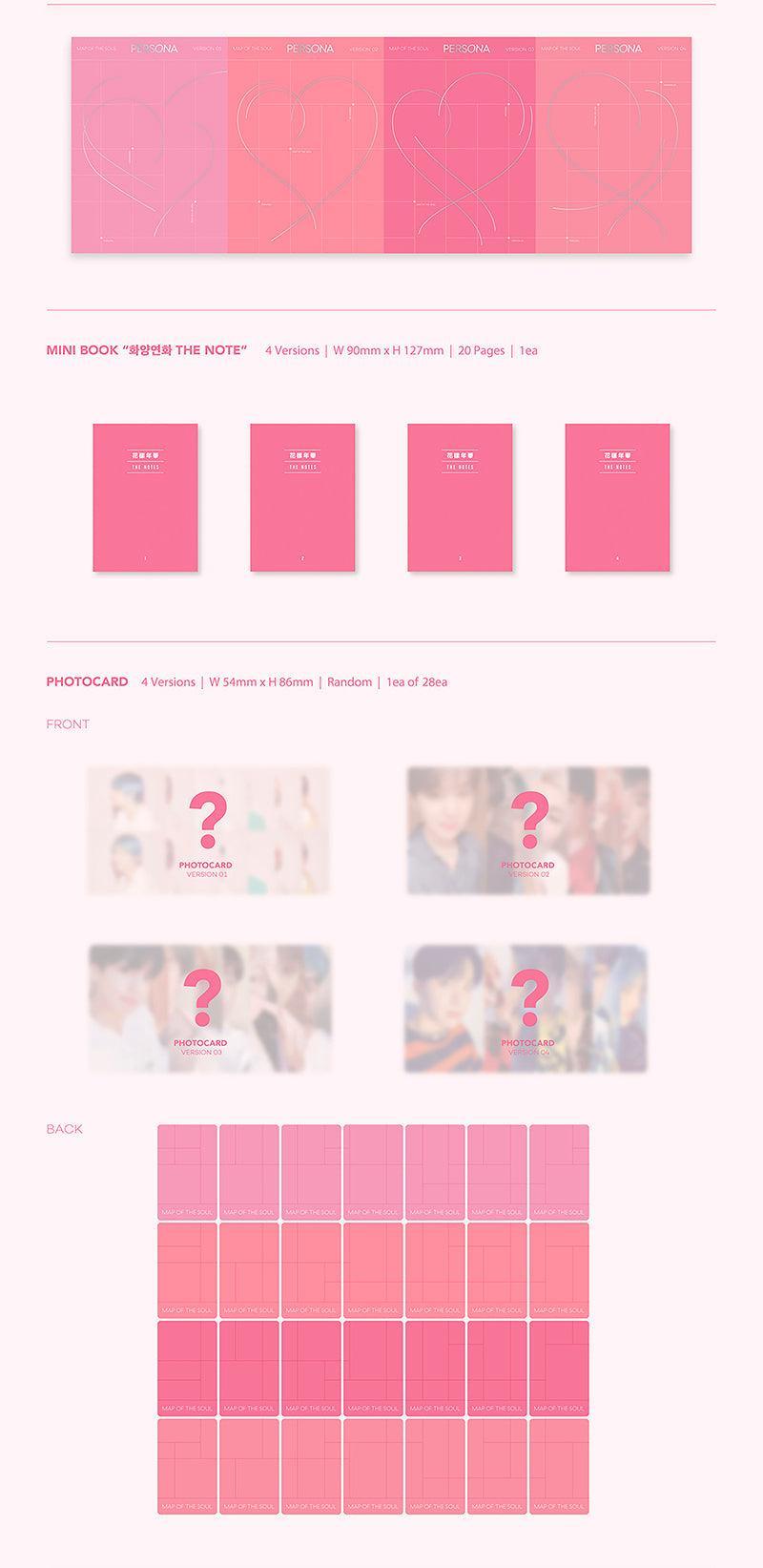 BTS - Mini Album Vol.6 [MAP OF THE SOUL : PERSONA] - KAEPJJANG SHOP (캡짱 숍)