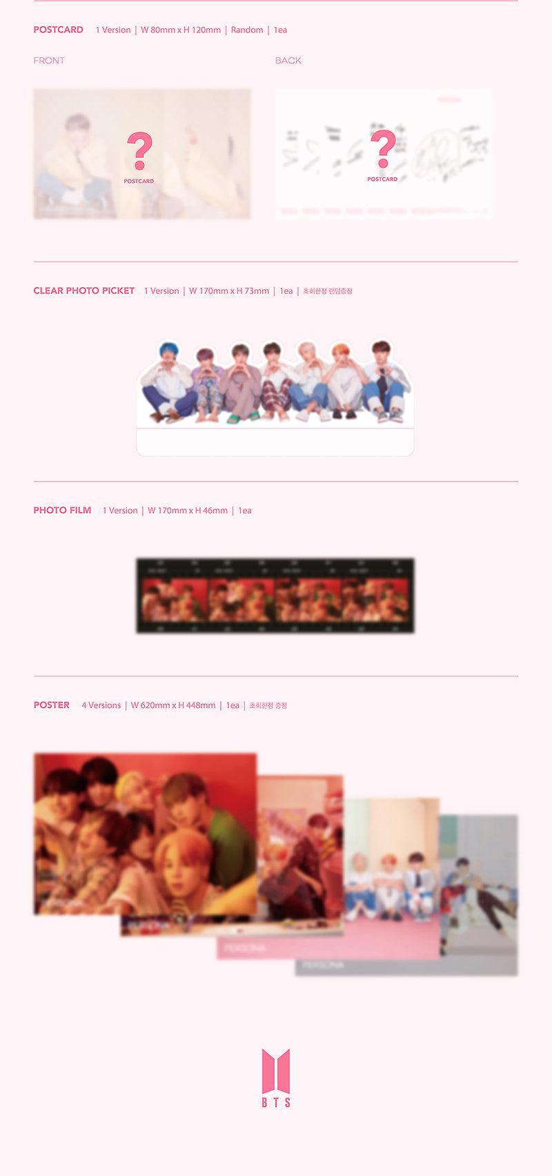 BTS - Mini Album Vol.6 [MAP OF THE SOUL : PERSONA] - KAEPJJANG SHOP (캡짱 숍)