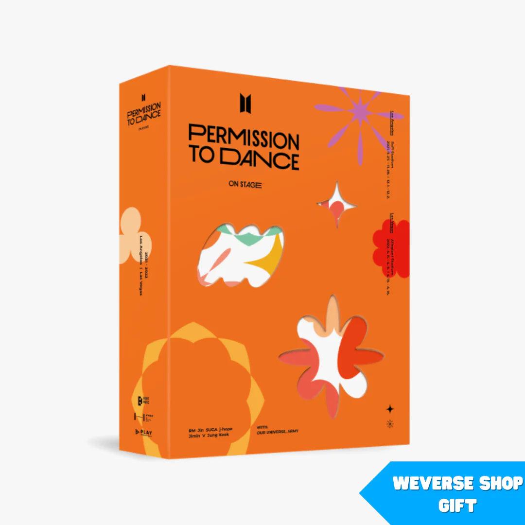 BTS - PERMISSION TO DANCE ON STAGE in THE US (WEVERSES SHOP GIFT Vers.) - KAEPJJANG SHOP (캡짱 숍)