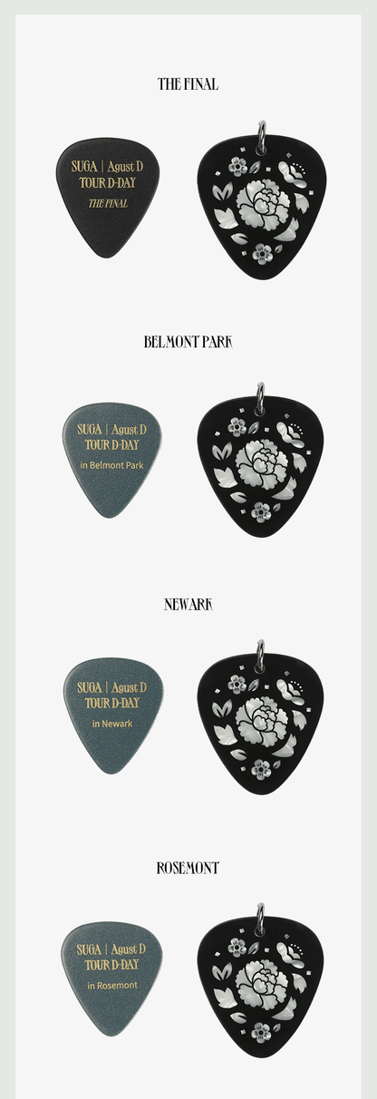 BTS SUGAㅣAGUST [D TOUR D-DAY OFFICIAL MD] : Guitar Pick Set (D-DAY Tour) - KAEPJJANG SHOP (캡짱 숍)