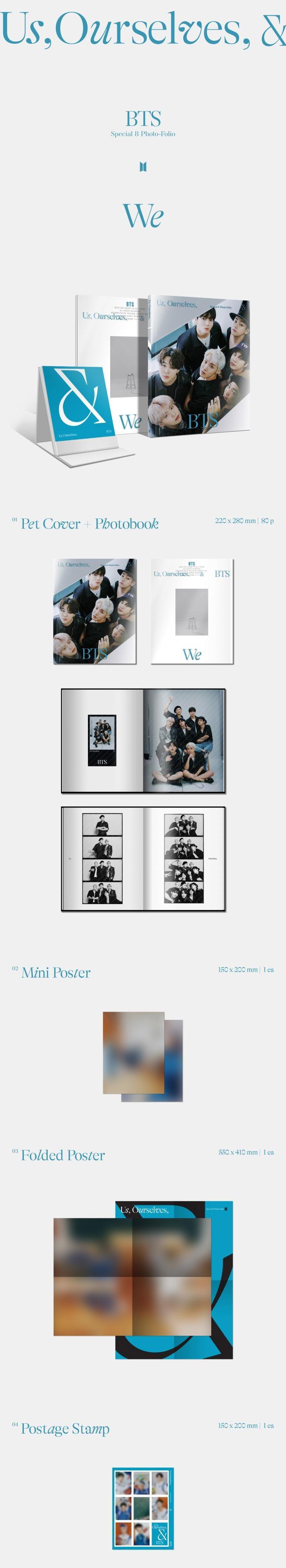 BTS - US, OURSELVES, AND BTS [WE] - KAEPJJANG SHOP (캡짱 숍)