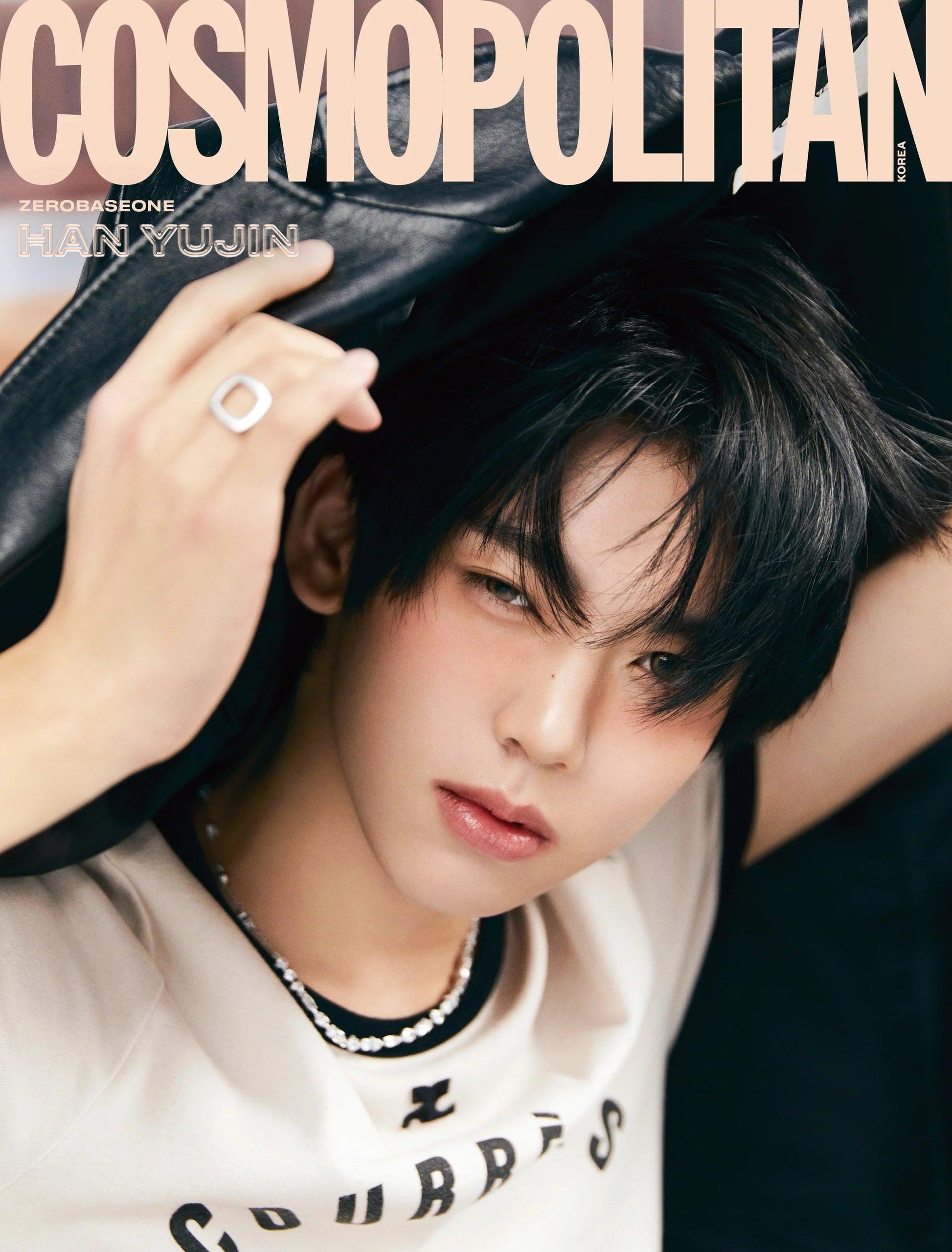 COSMOPOLITAN KOREA MAGAZINE (2024 April ) / Cover : ZEROBASEONE Zang Hao / Han Yujin - KAEPJJANG SHOP (캡짱 숍)