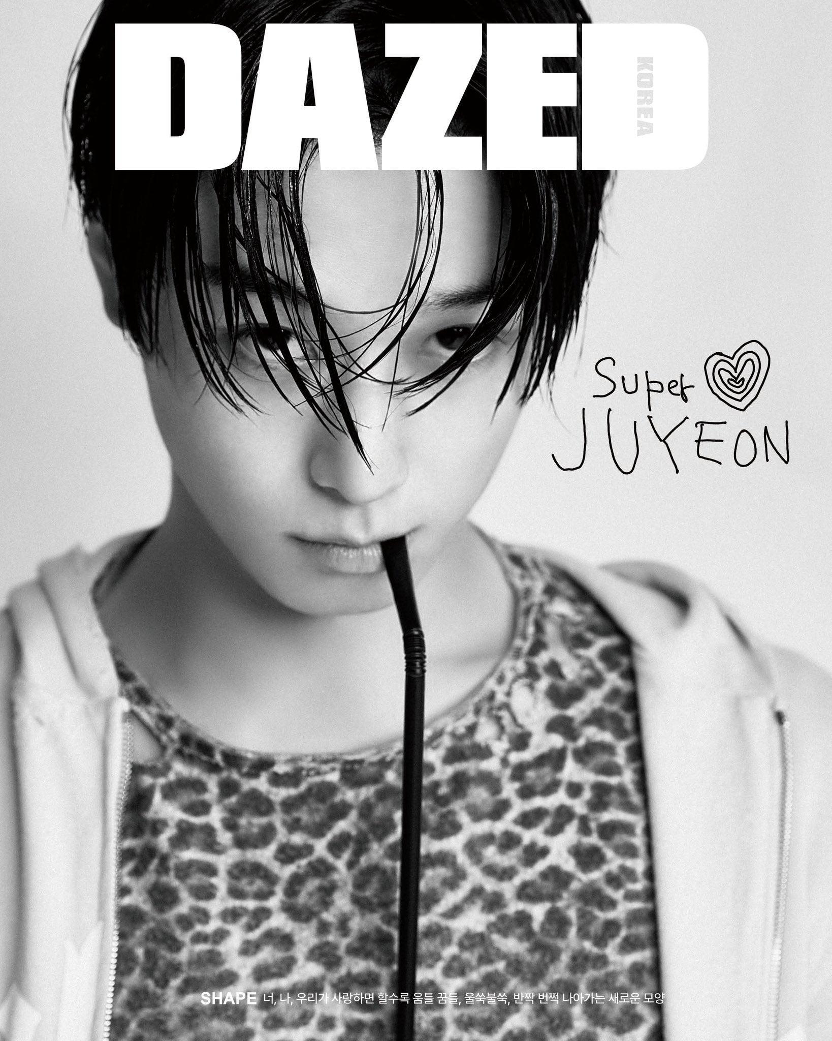 DAZED & CONFUSED KOREA MAGAZINE (2024 June) / COVER : JUYEON (The Boyz) - KAEPJJANG SHOP (캡짱 숍)