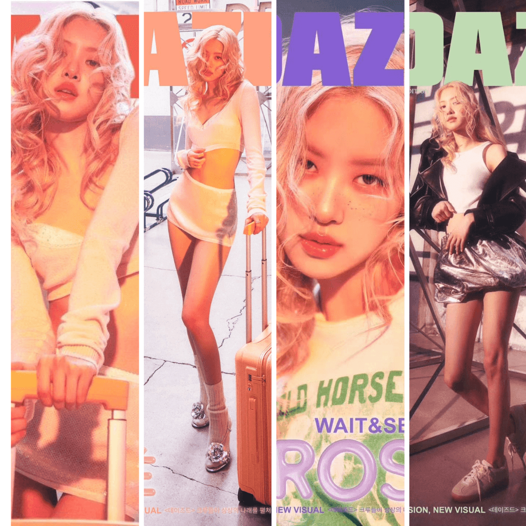 DAZED KOREA MAGAZINE (Spring Ed.) / COVER : Rosé (BLACKPINK) - KAEPJJANG SHOP (캡짱 숍)