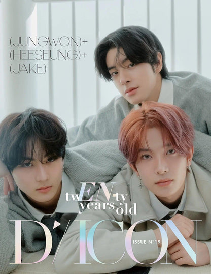 DICON VOLUME N°19 ENHYPEN : TW(EN-)TY YEARS OLD / UNIT 1 (JUNGWON+HEESEUNG+JAKE) - KAEPJJANG SHOP (캡짱 숍)