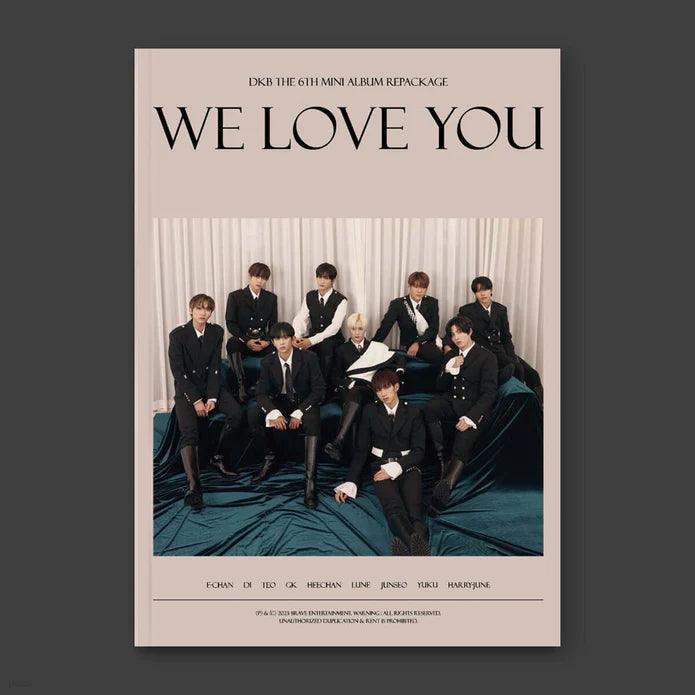 DKB - Mini Album Vol.6 (Repackage) [WE LOVE YOU] - KAEPJJANG SHOP (캡짱 숍)