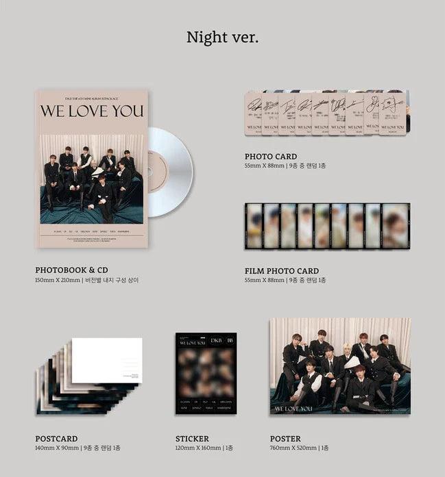 DKB - Mini Album Vol.6 (Repackage) [WE LOVE YOU] - KAEPJJANG SHOP (캡짱 숍)
