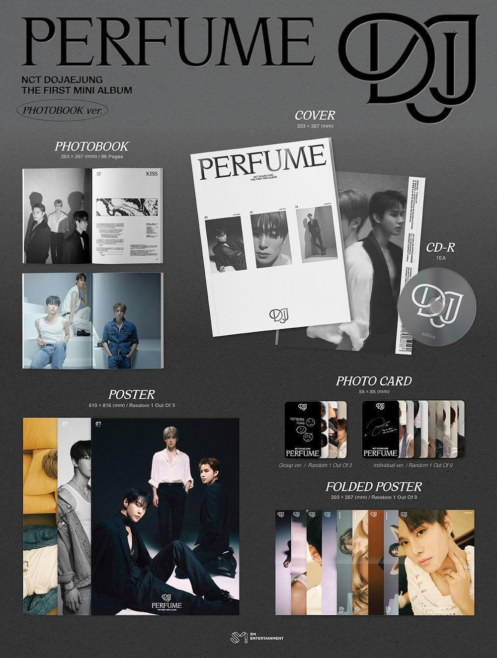 DOJAEJUNG (NCT 127) - Mini Album Vol.1 [PERFUME](Photobook Vers.) - KAEPJJANG SHOP (캡짱 숍)