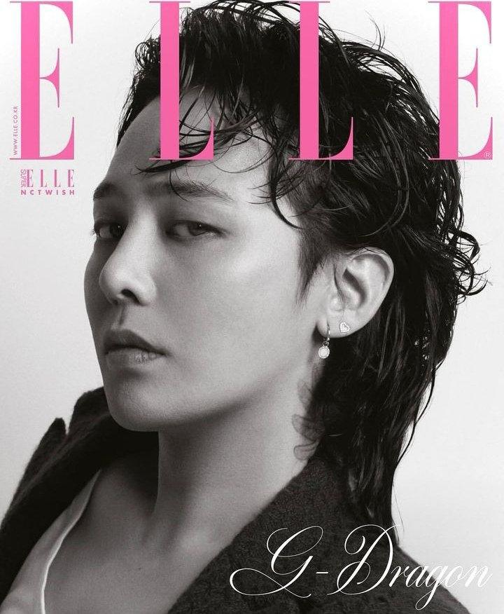 ELLE KOREA - 2024 July Issue / COVER : G-DRAGON - KAEPJJANG SHOP (캡짱 숍)