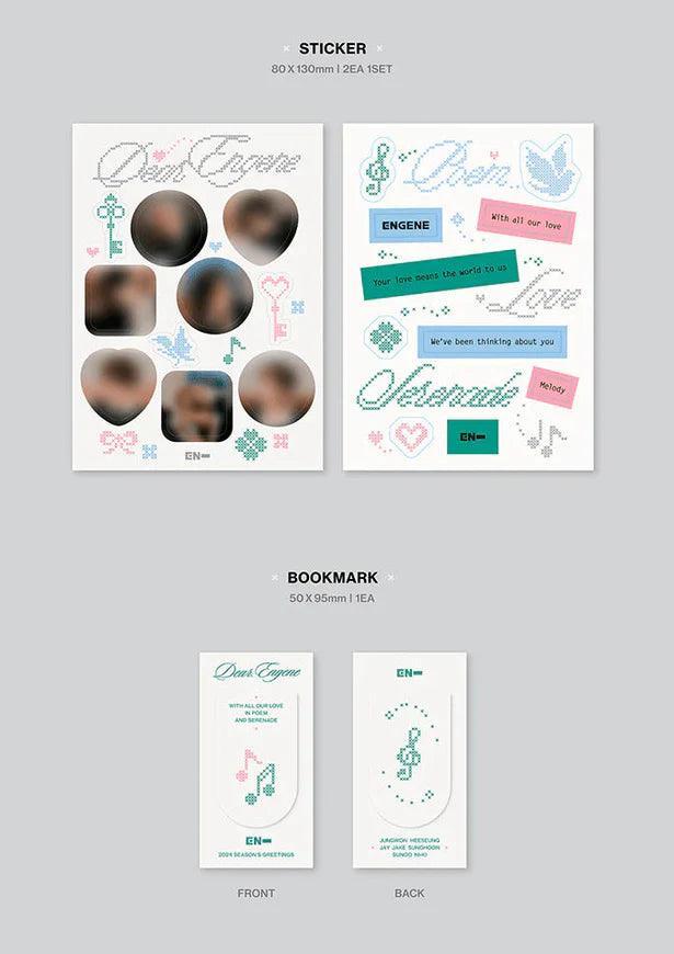 ENHYPEN - 2024 SEASON’S GREETINGS [DEAR ENGENE] - KAEPJJANG SHOP (캡짱 숍)