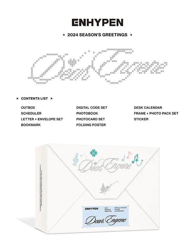 ENHYPEN - 2024 SEASON’S GREETINGS [DEAR ENGENE] - KAEPJJANG SHOP (캡짱 숍)