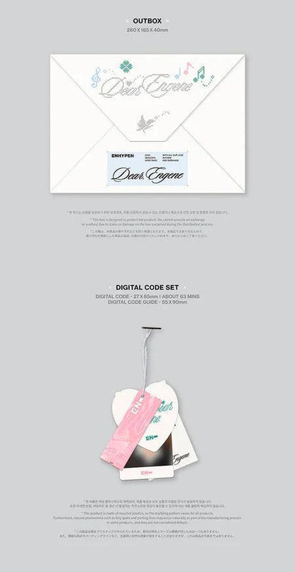 ENHYPEN - 2024 SEASON’S GREETINGS [DEAR ENGENE] - KAEPJJANG SHOP (캡짱 숍)