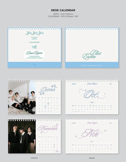 ENHYPEN - 2024 SEASON’S GREETINGS [DEAR ENGENE] - KAEPJJANG SHOP (캡짱 숍)