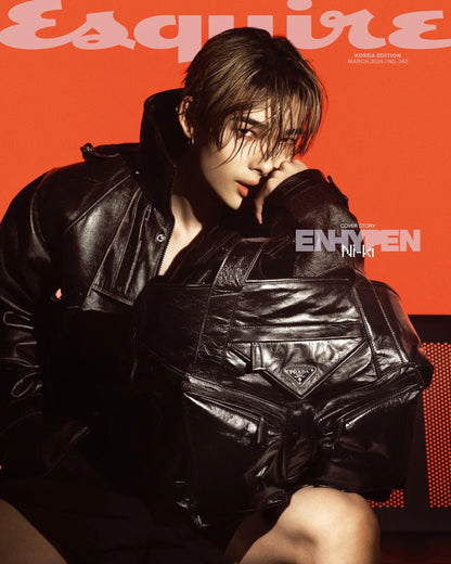 ENHYPEN - ESQUIRE KOREA MAGAZINE COVER - (2024 March Issue) - KAEPJJANG SHOP (캡짱 숍)