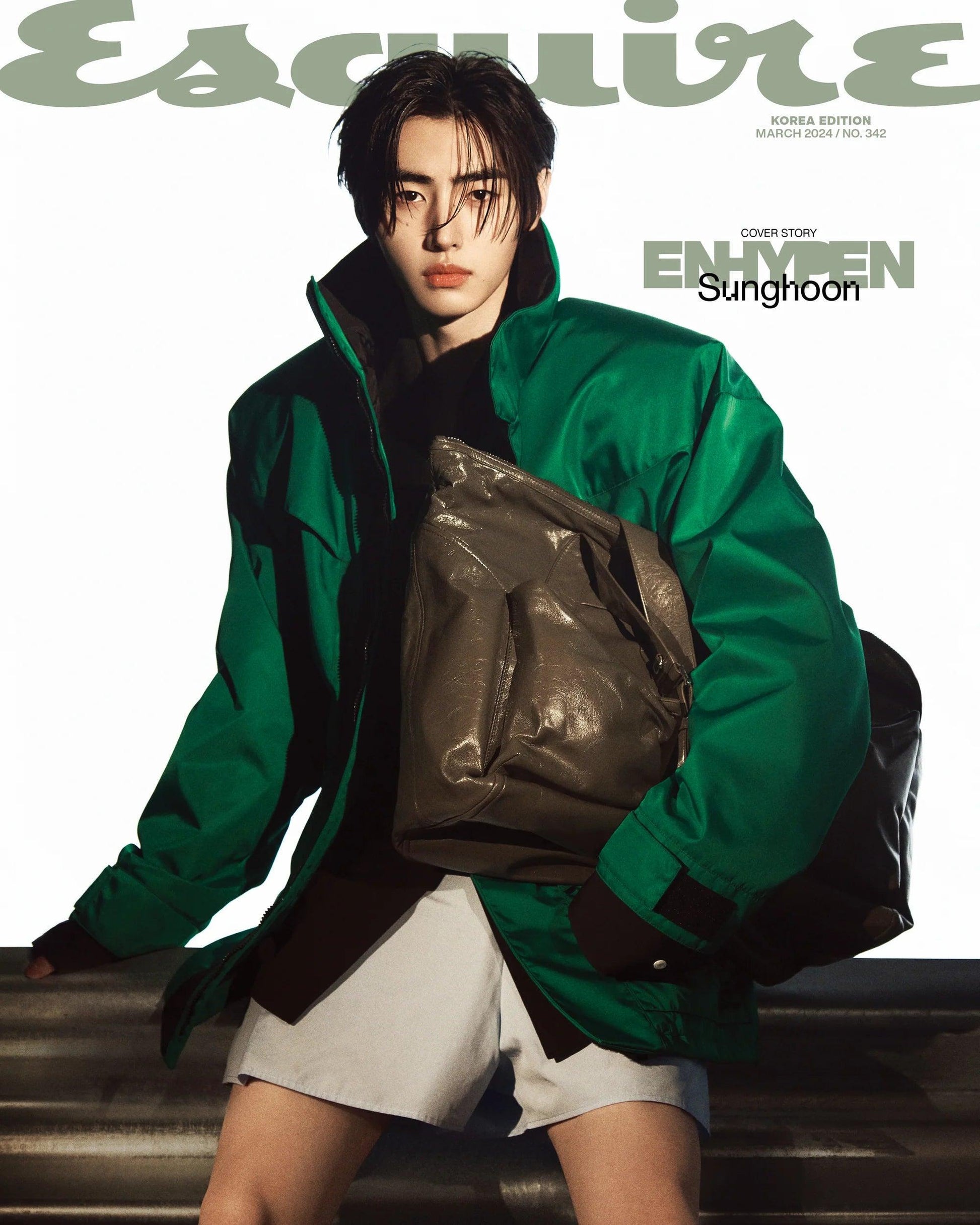 ENHYPEN - ESQUIRE KOREA MAGAZINE COVER - (2024 March Issue) - KAEPJJANG SHOP (캡짱 숍)