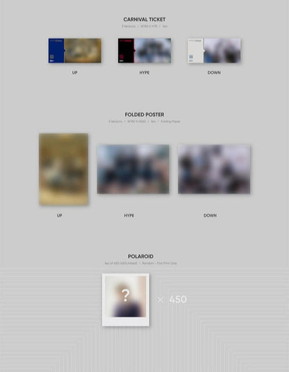 ENHYPEN - Mini Album Vol.2 [ BORDER: CARNIVAL] - KAEPJJANG SHOP (캡짱 숍)