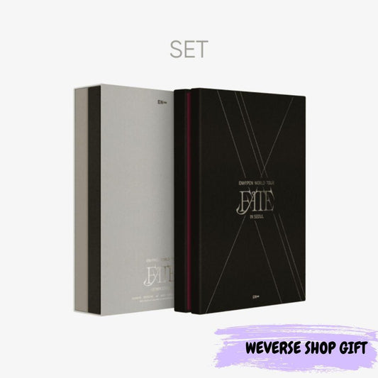 ENHYPEN - WORLD TOUR [FATE] IN SEOUL + OTHER STORIES SET(P.O.B Weverse Shop Gift) - KAEPJJANG SHOP (캡짱 숍)