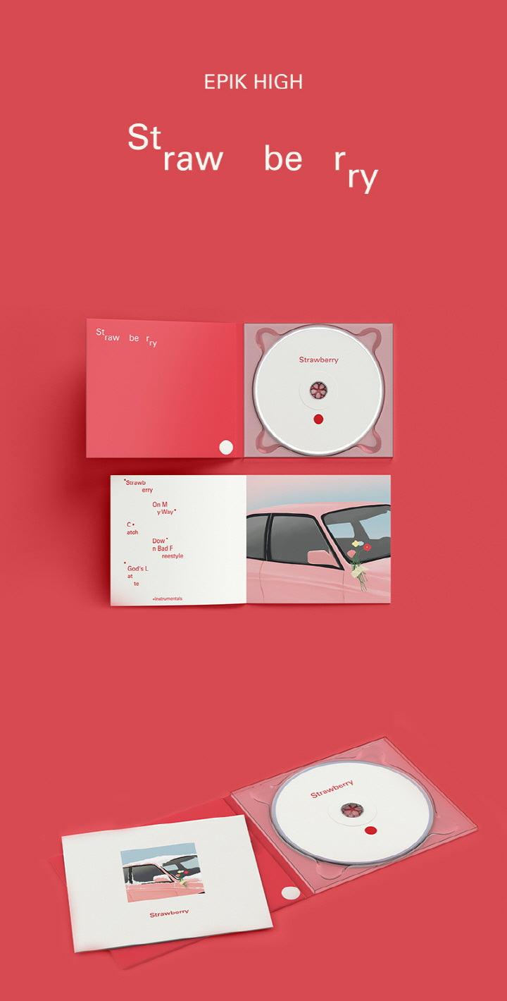EPIK HIGH - Mini Album Vol.3 [STRAWBERRY] - KAEPJJANG SHOP (캡짱 숍)