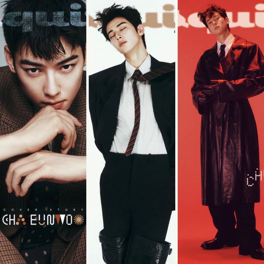 [PRE ORDER] Esquire Korea Magazine (2025 September Issue)   Couverture : CHA EUNWOO KAEPJJANG SHOP (캡짱 숍)