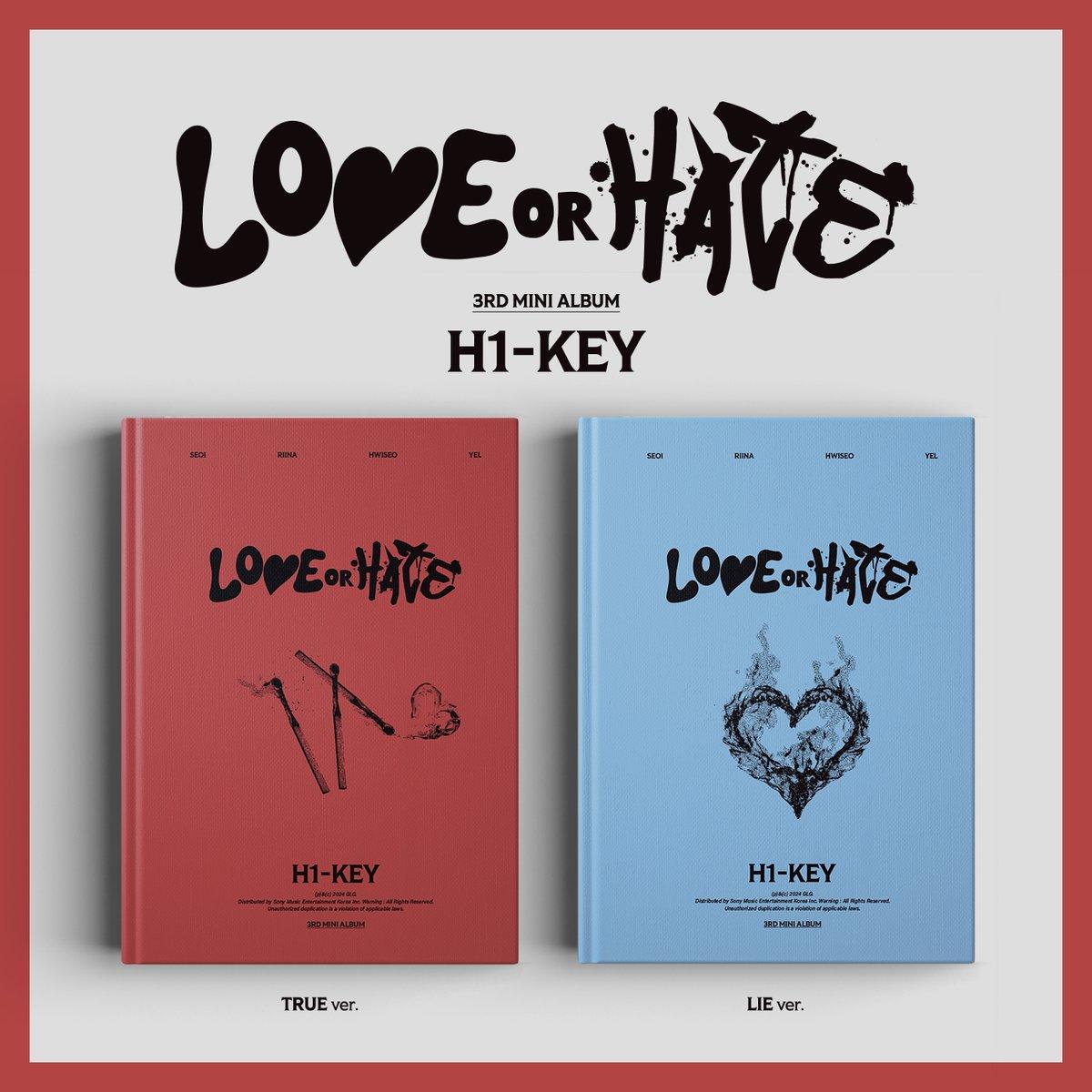 H1-KEY - [Love Or Hate] - KAEPJJANG SHOP (캡짱 숍)