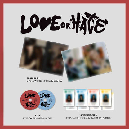 H1-KEY - [Love Or Hate] - KAEPJJANG SHOP (캡짱 숍)