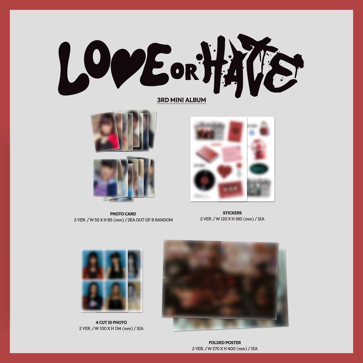 H1-KEY - [Love Or Hate] - KAEPJJANG SHOP (캡짱 숍)