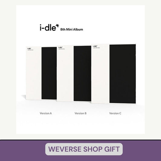 [PRE ORDER] I-DLE - 8th Album  (POB WEVERSE SHOP) KAEPJJANG SHOP (캡짱 숍)