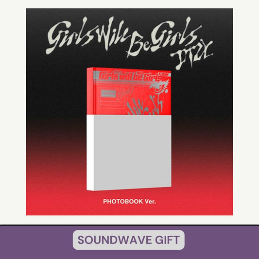 [PRE ORDER] ITZY- [Girls Will Be Girls] (Photobook Ver.)   (POB SOUNDWAVE) KAEPJJANG SHOP (캡짱 숍)