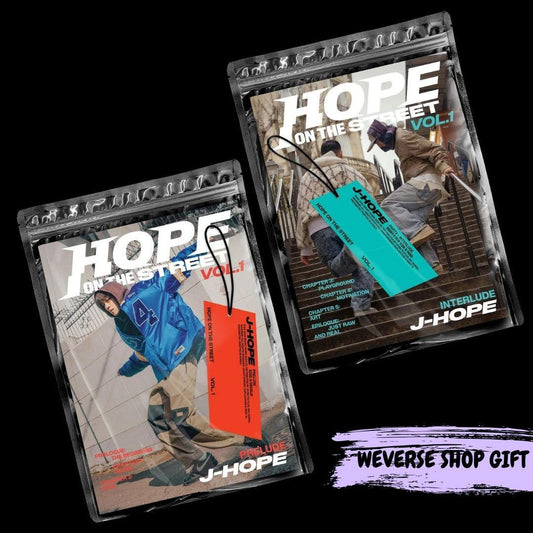 J-HOPE (BTS) - [HOPE ON THE STREET Vol.01] (P.O.B Weverse Shop Gift) - KAEPJJANG SHOP (캡짱 숍)