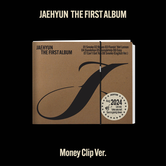 JAEHYUN - [J] (Money Clip Ver.) - KAEPJJANG SHOP (캡짱 숍)