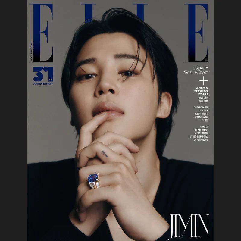 JIMIN (BTS) - ELLE KOREA MAGAZINE COVER (2023 November Issue) - KAEPJJANG SHOP (캡짱 숍)