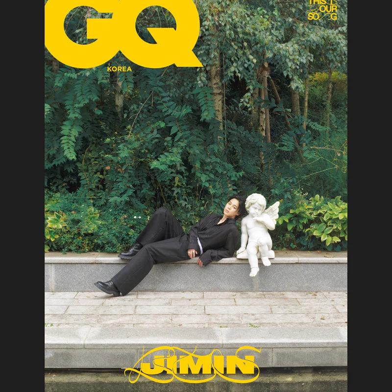 JIMIN (BTS) GQ KOREA MAGAZINE COVER (2023 November ISSUE) - KAEPJJANG SHOP (캡짱 숍)