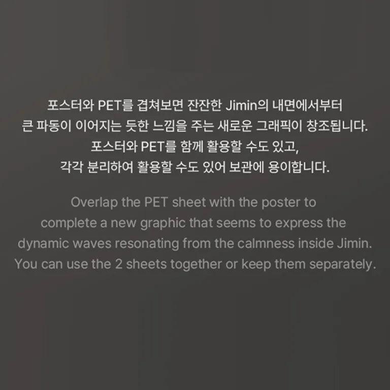 JIMIN (BTS) - Overlayed Poster [FACE] - KAEPJJANG SHOP (캡짱 숍)