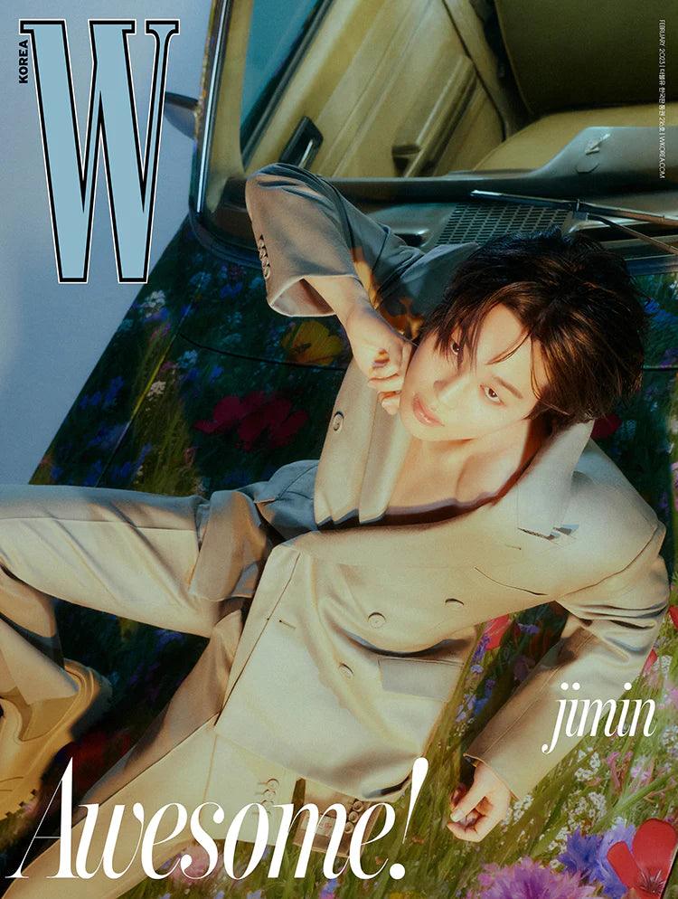JIMIN (BTS) - W KOREA MAGAZINE COVER (Vol2 ) - KAEPJJANG SHOP (캡짱 숍)