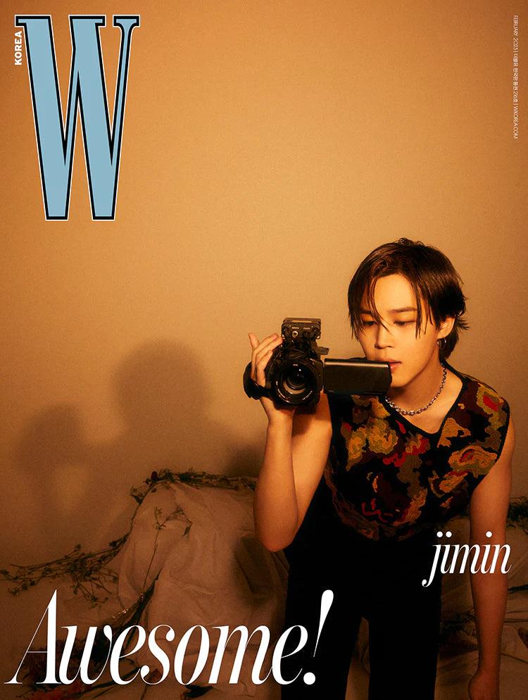 JIMIN (BTS) - W KOREA MAGAZINE COVER (Vol2 ) - KAEPJJANG SHOP (캡짱 숍)